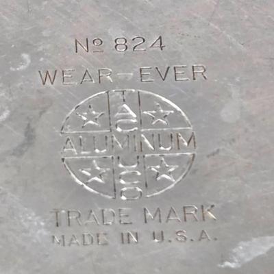 LOT 37K: Vintage Laurel Saucepan, Wear Ever Stock Pot, and Multiple Revere Ware Pots