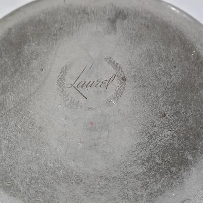 LOT 37K: Vintage Laurel Saucepan, Wear Ever Stock Pot, and Multiple Revere Ware Pots