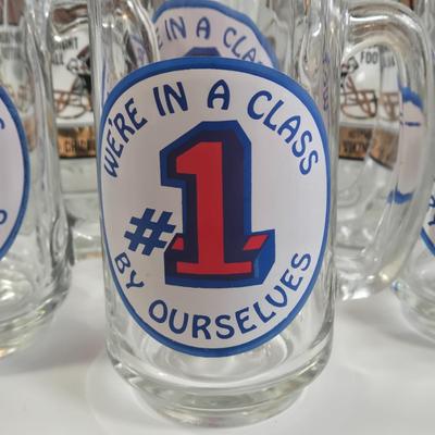 LOT 62L: Beer Sign, Beer Mugs, and Hurricane Glasses