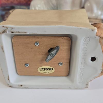 LOT 69L: Everything Cats, Books, Music Box, Ring Holder, Figurines, and More