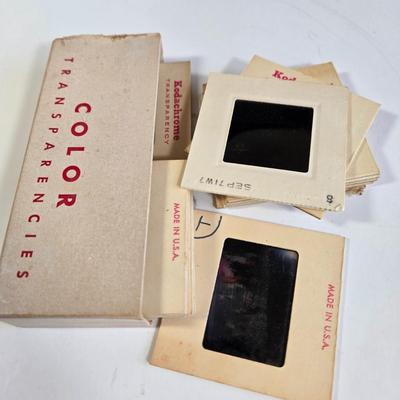 LOT 71L: Tasco International 7x50 Binoculars, Viewmaster, Reels, and Vintage Color Slides