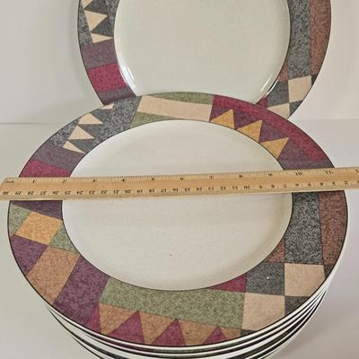 LOT 74K: Studio Nova Palm Desert Dinnerware and Flatware