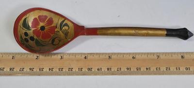 LOT 77K: Vintage Marc Chagall 12 Tribes Stained Glass Window, Vintage Japanese Black Lacquer Musical Jewelry Box, Wood Dresser Valet,...