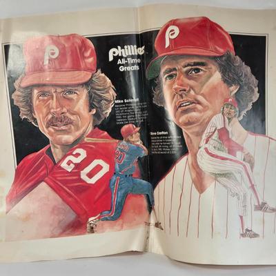 LOT 78L: Philadelphia Phillies and Temple University Sports Memorabilia