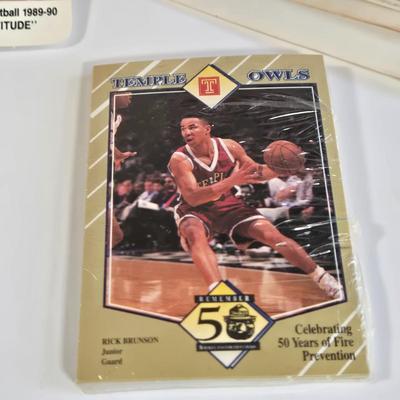 LOT 78L: Philadelphia Phillies and Temple University Sports Memorabilia