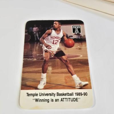 LOT 78L: Philadelphia Phillies and Temple University Sports Memorabilia