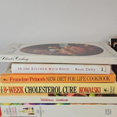 LOT 79K: Various Cookbooks, Diana: A Tribute to the People's Princess by Peter Donnelly, and More