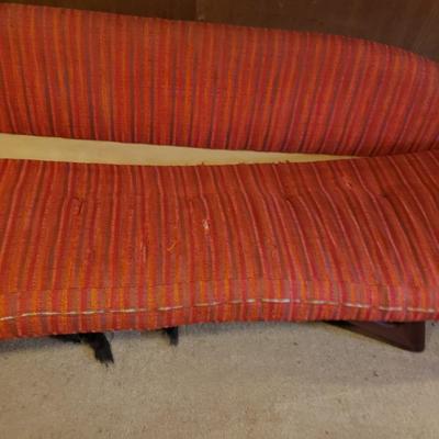 LOT 83B: Vintage MCM Adrian Pearsall Gondola Style Sofa