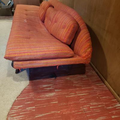 LOT 83B: Vintage MCM Adrian Pearsall Gondola Style Sofa