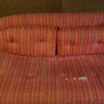 LOT 83B: Vintage MCM Adrian Pearsall Gondola Style Sofa