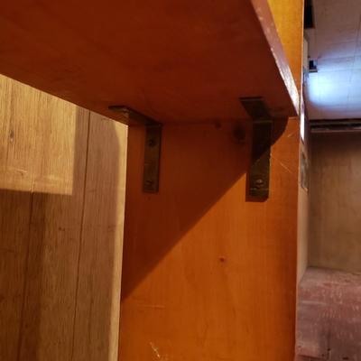 LOT 85B: Vintage 3-Tiered Wooden Shelf