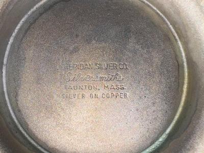 7 Piece Meridian SIlver Silver Smiths Silver on Copper Serving Set