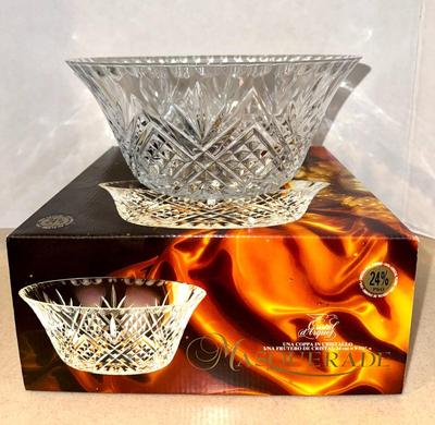 Lead Crystal 9.5" Fruit Bowl