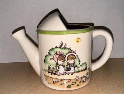1974 Watering Can Ceramic Collectible