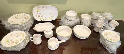 Nortake Progression China Japan Clear Day 54 Piece Set
