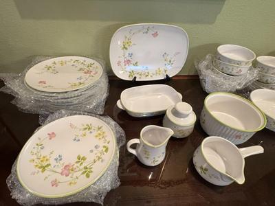 Nortake Progression China Japan Clear Day 54 Piece Set