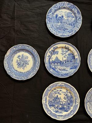 Spode Blue Room Collection Lot of 10 Dinner Plates