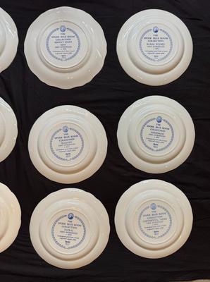 Spode Blue Room Collection Lot of 10 Dinner Plates