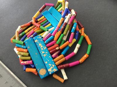 Tube Bead Multi color Bracelet