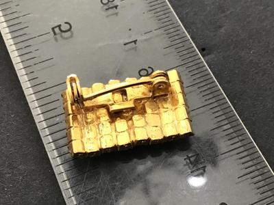 Vintage Rhinestone Canada Pin