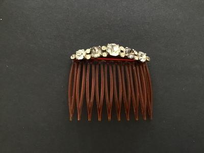 Vintage Rhinestone Comb Hair