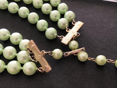 Hong Kong Mint Green Vintage Choker Necklace