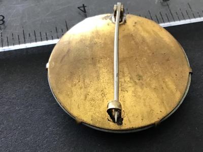 Victorian Hand Painted Brooch