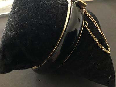 Vintage Hinged Locking Bracelet