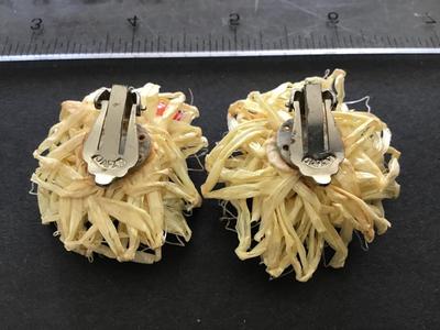 Japan Vintage Fruit Basket Earrings