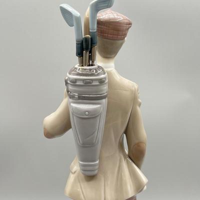 LOT 28: Waiting to Tee Off Lladro Figurine