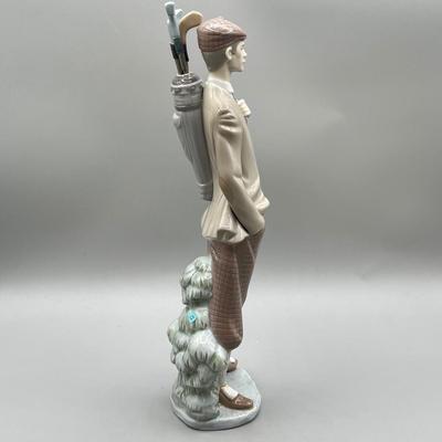 LOT 28: Waiting to Tee Off Lladro Figurine