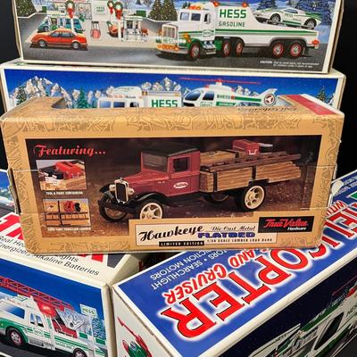 LOT 32: Collection of Hess Trucks and More