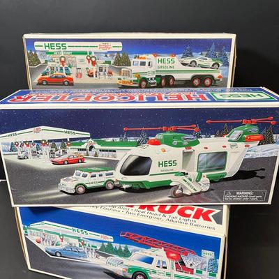 LOT 32: Collection of Hess Trucks and More