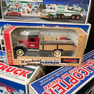 LOT 32: Collection of Hess Trucks and More