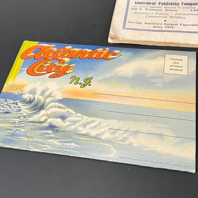 LOT 33: Vintage Atlantic City Memorabilia - Postcards and More