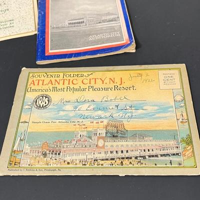 LOT 33: Vintage Atlantic City Memorabilia - Postcards and More