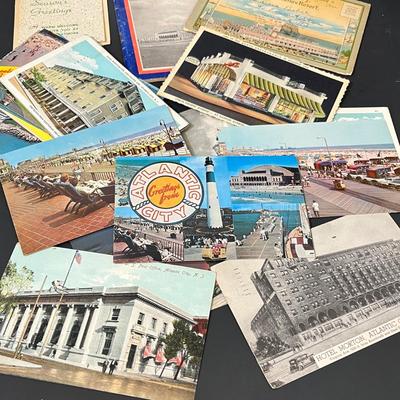 LOT 33: Vintage Atlantic City Memorabilia - Postcards and More
