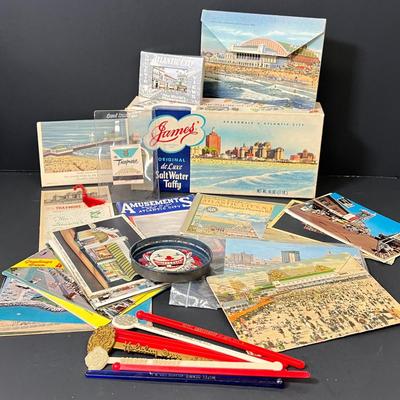 LOT 33: Vintage Atlantic City Memorabilia - Postcards and More