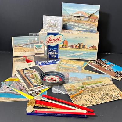 LOT 33: Vintage Atlantic City Memorabilia - Postcards and More