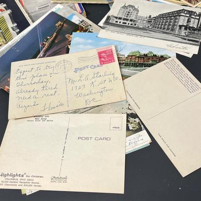 LOT 33: Vintage Atlantic City Memorabilia - Postcards and More