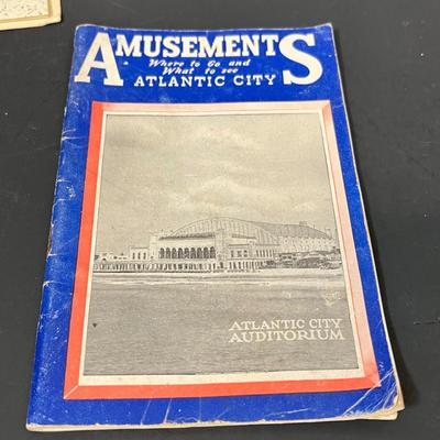 LOT 33: Vintage Atlantic City Memorabilia - Postcards and More