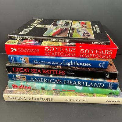 LOT 34: Coffee Table Books on Various Subjects