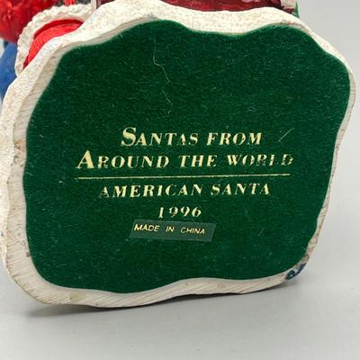 LOT 36: Santas From Around the World Figurines