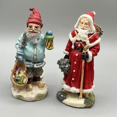 LOT 37: International Santa Claus Collection Figurines