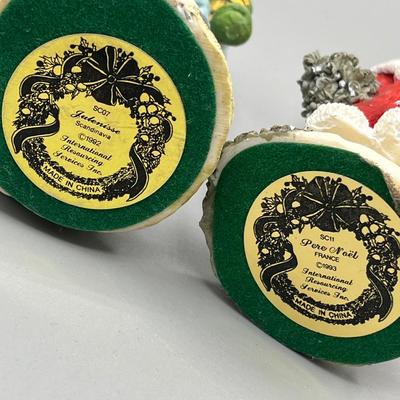 LOT 37: International Santa Claus Collection Figurines