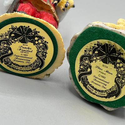 LOT 37: International Santa Claus Collection Figurines