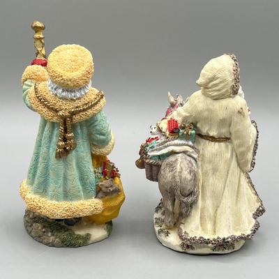 LOT 37: International Santa Claus Collection Figurines