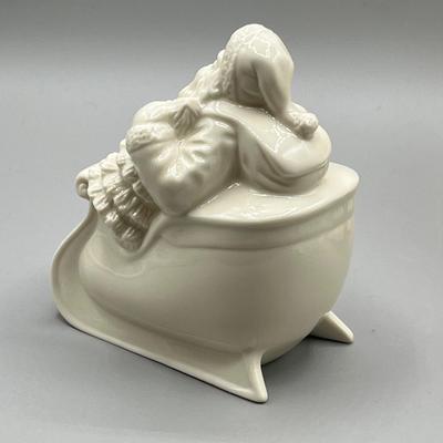 LOT 38: Lenox Santa Claus Collection