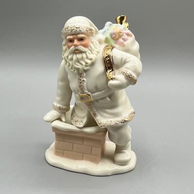 LOT 38: Lenox Santa Claus Collection