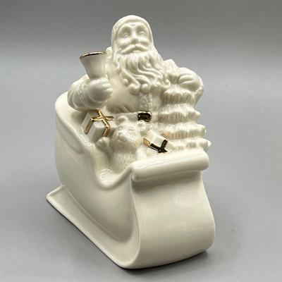 LOT 38: Lenox Santa Claus Collection